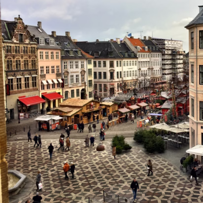 The best Christmas market in Copenhagen in 2024 is the Julemarked on Højbro Plads in the heart of the old town. Admission is free.