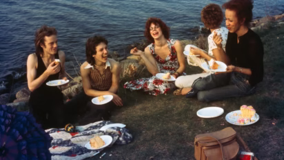 Nan Goldin, Picnic on the Esplanade, Boston, 1973