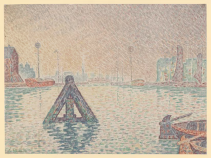 Paul Signac, In Holland – Die Boje, 1894, Farblithographie special exhibitions in Berlin 2024