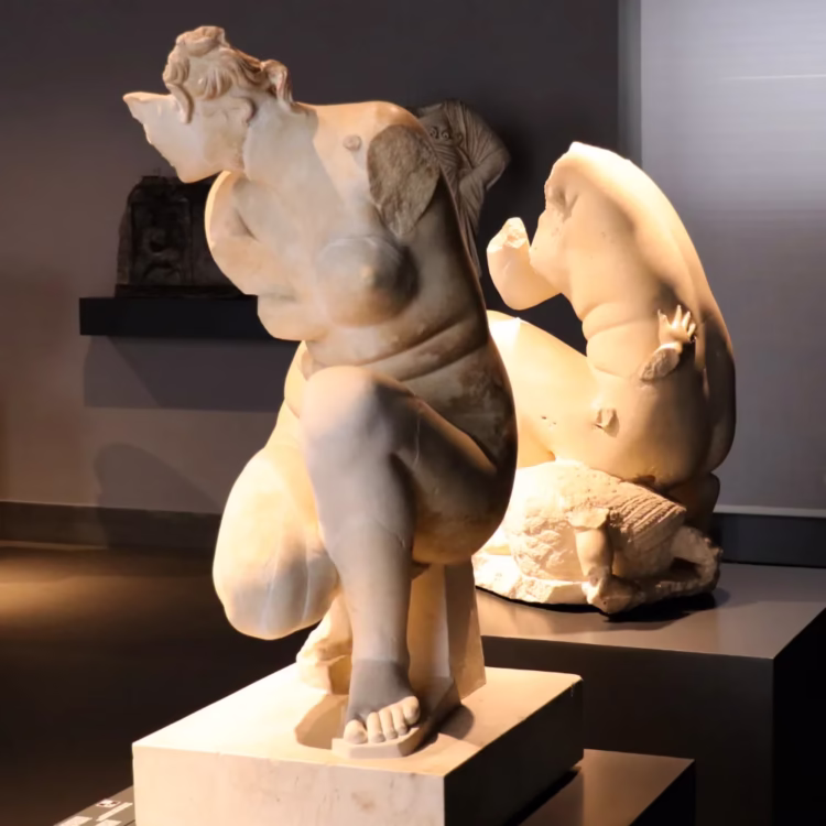 Crouching Aphrodites in Palazzo Massimo in Rome
