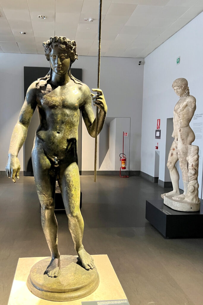 See Sculptures and Mosaics from Antiquity in Palazzo Massimo in Rome