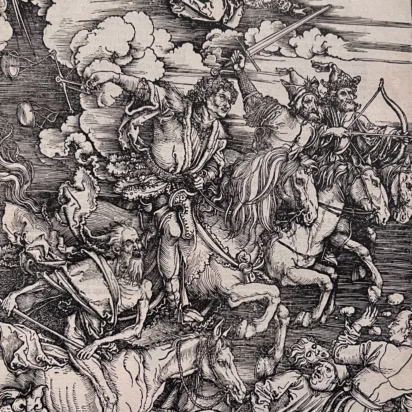 Four Horsemen of the Apocalypse by Dürer