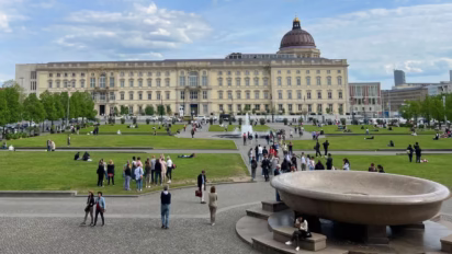 Humboldt Forum Berliner Schloss seen from the Alte Museum