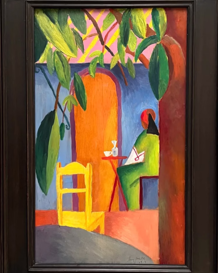 August Macke Türkisches Café
