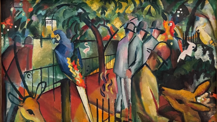 August Macke: Zoologischer Garten I