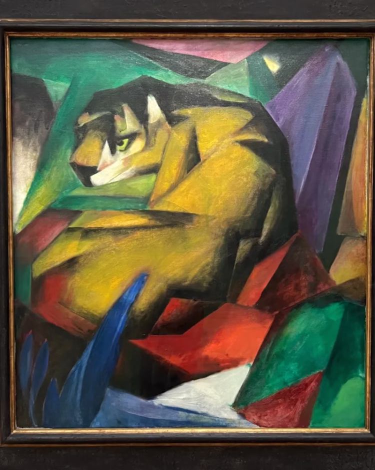 Franz Marc: Tiger