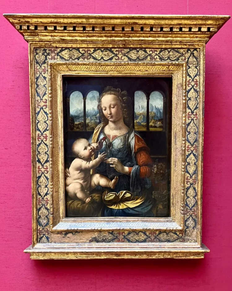 Leonardo da Vinci's Madonna of the Carnation