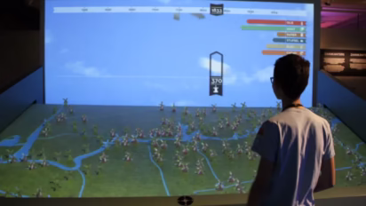 An interactive map in the Zaans Museum show how the prevalence of windmills in this region just to the north of Amsterdam changed through the centuries.