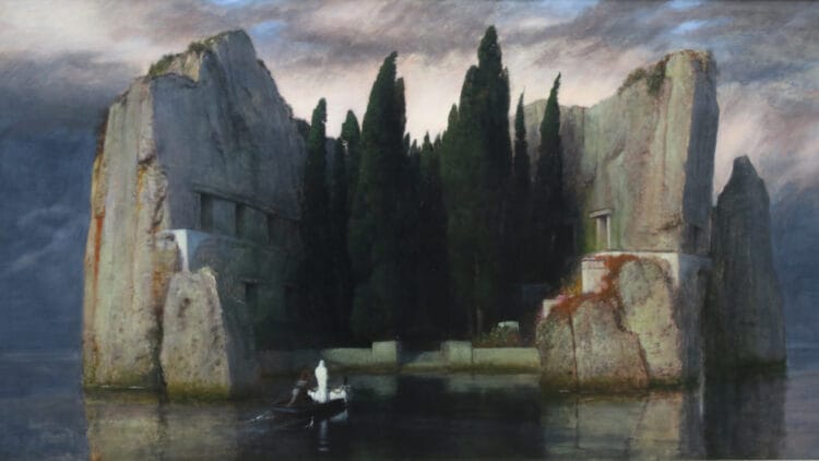 Böcklin: Toteninsel in the Alte Nationalgalerie in Berlin