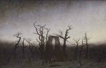 Abtei im Eichwald / Abbey Among Oak Trees Caspar David Friedrich in the Alte Nationalgalerie in Berlin