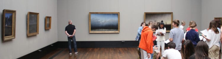 Caspar David Friedrich Hall is one of the most popular German painters and a fine collection of his works is displayed in the the Alte Nationalgalerie in Berlin