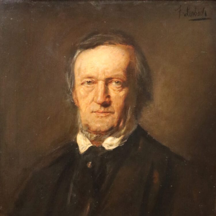 Franz von Lenbach: Richard Wagner in the Alte Nationalgalerie in Berlin