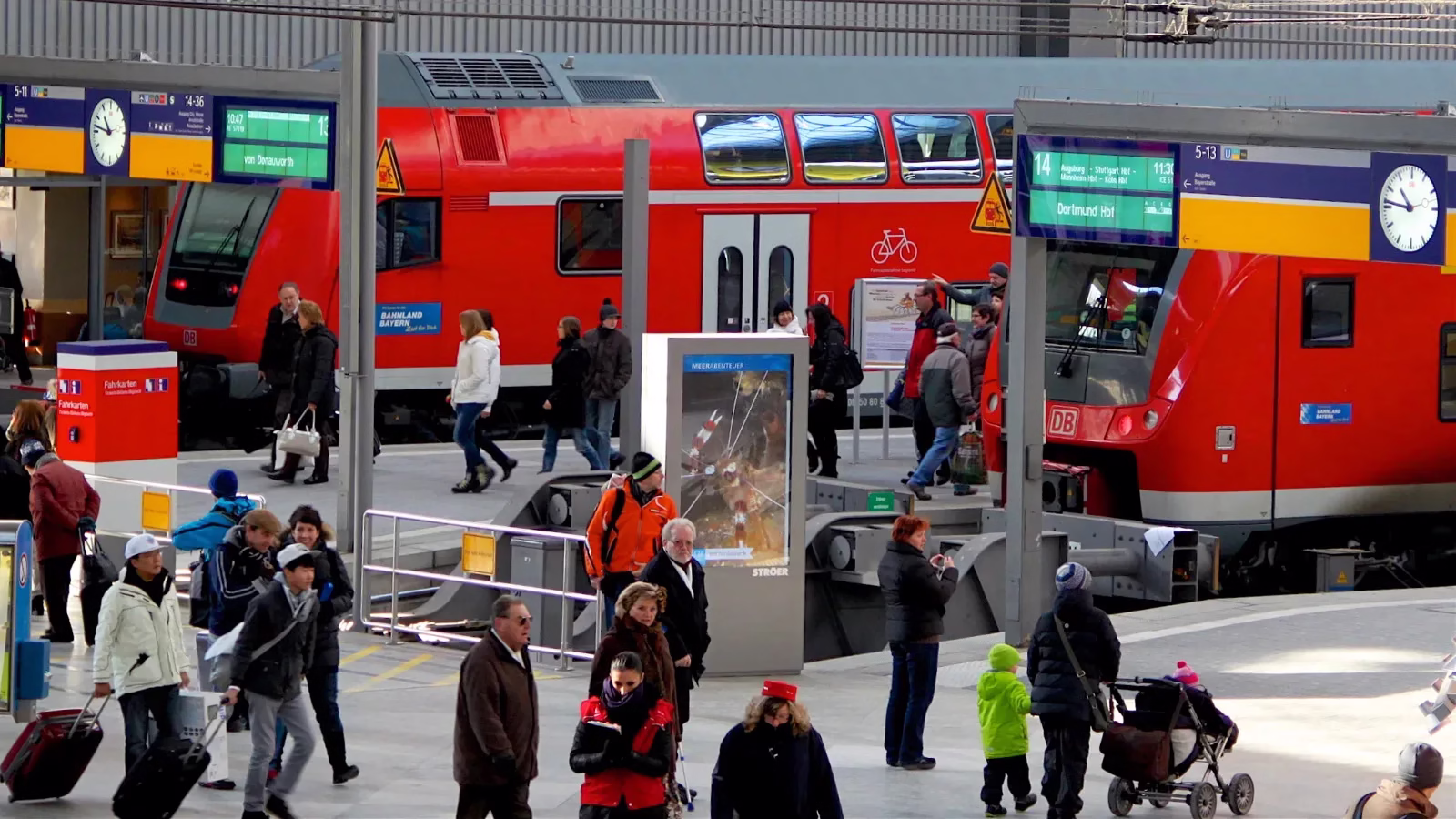 Buying a Bayern Ticket is a great way to save on public transportation costs in Bavaria and Munich in Germany. The Bavaria Ticket is a cheap travel pass valid for individuals and small groups on regional German railways trains, local buses, metros, and trams.