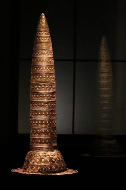 Berliner Gold Hut Golden Hat in Neues Museum