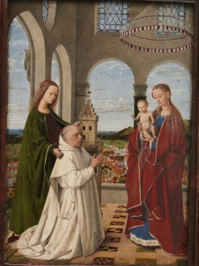 Petrus Christus: Exeter Madonna in the Gemäldegalerie in Berlin