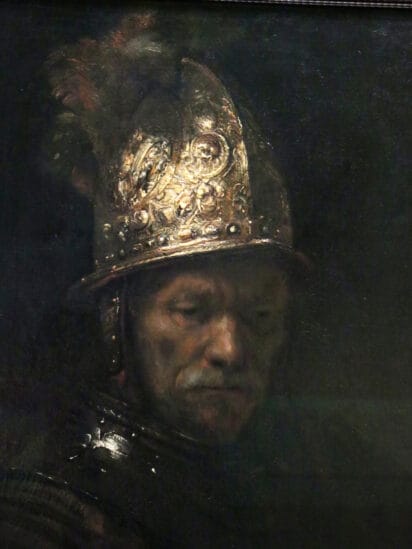 Rembrandt Circle: Man with a Golden Helmet in the Gemäldegalerie