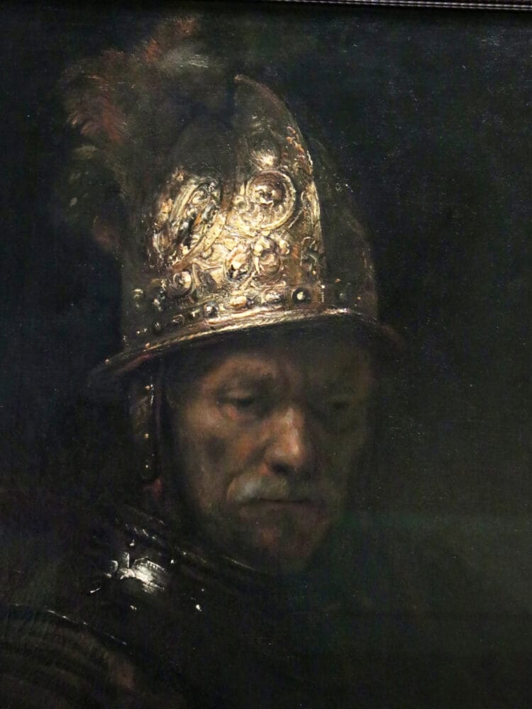 Rembrandt Circle: Man with a Golden Helmet in the Gemäldegalerie
