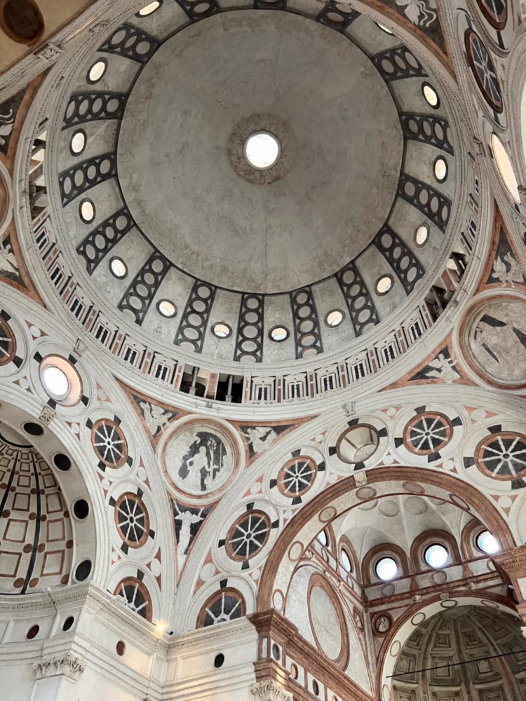 Dome and Apse of Santa Maria delle Grazie in Milan