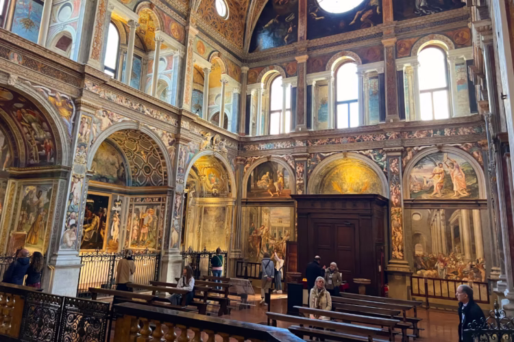 Front Hall of San Maurizio in Milan