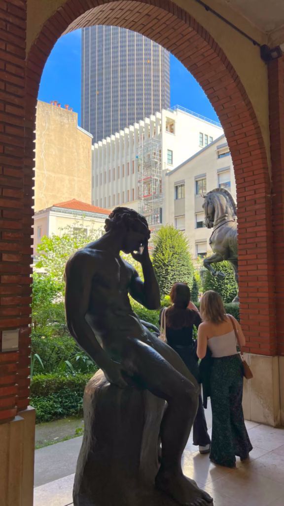 Adam in the Bourdelle Museum in Paris