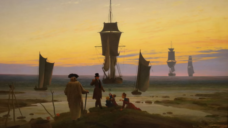 Caspar David Friedrich: The Stages of Life (Detail)