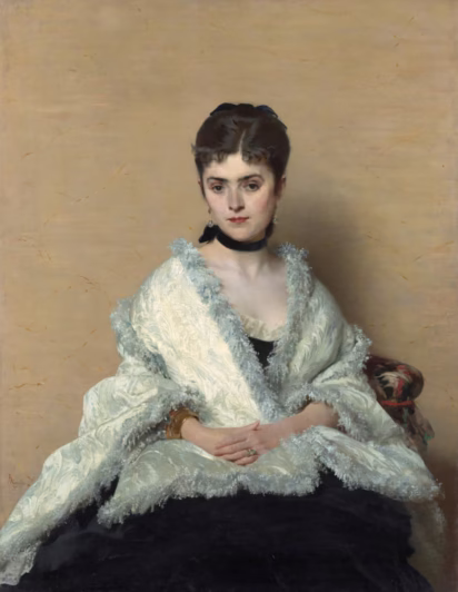 Domenico Morelli, Porträt der Gräfin Elena Tolstaja