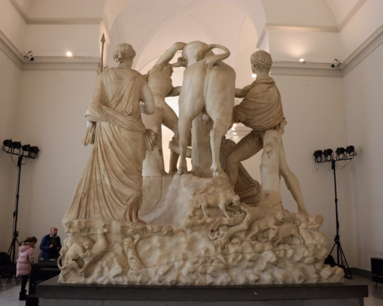 Farnese Bull from the Rear Rear