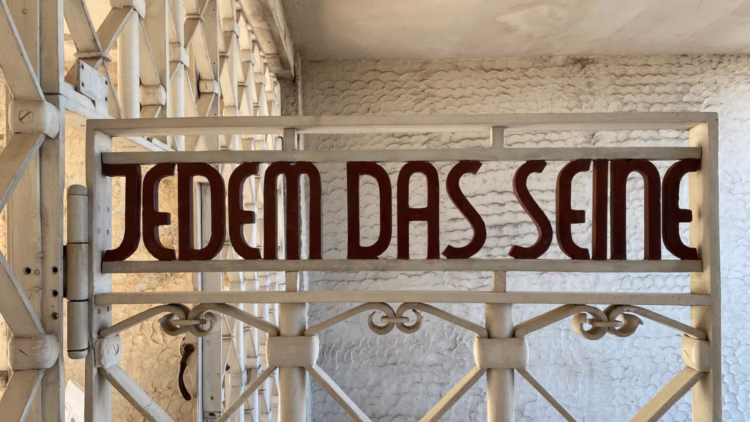Jedem das Seine at Buchenwald