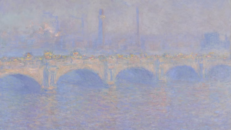 Claude Monet, Waterloo Bridge, 1903 on show in special art exhibitions in Berlin in 2025
