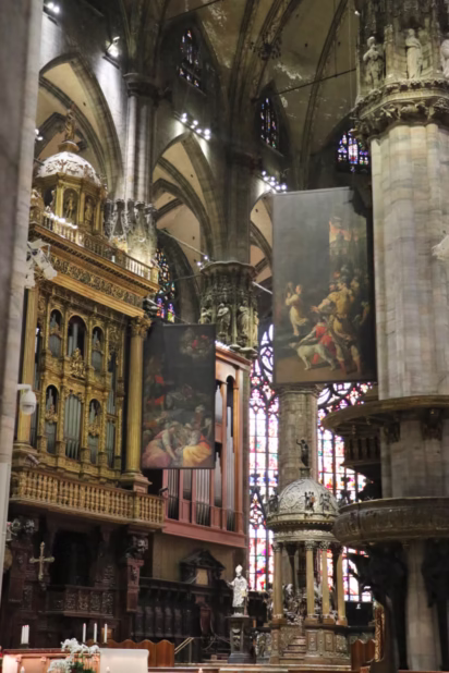 Choir Area of Milan Cathedral
