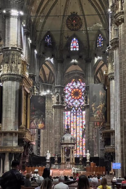 Milan Duomo Interior Choir