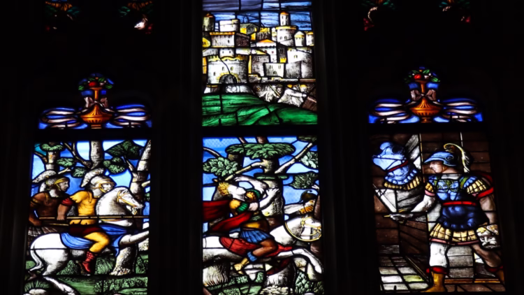 Stained Glass Windows in Milan Cathedral