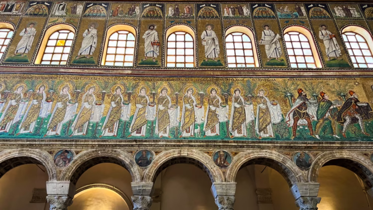 Mosaics in Sant'Apollinare Nuovo in Ravenna