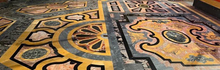 Floor of the Medici Chapel of the Princes
