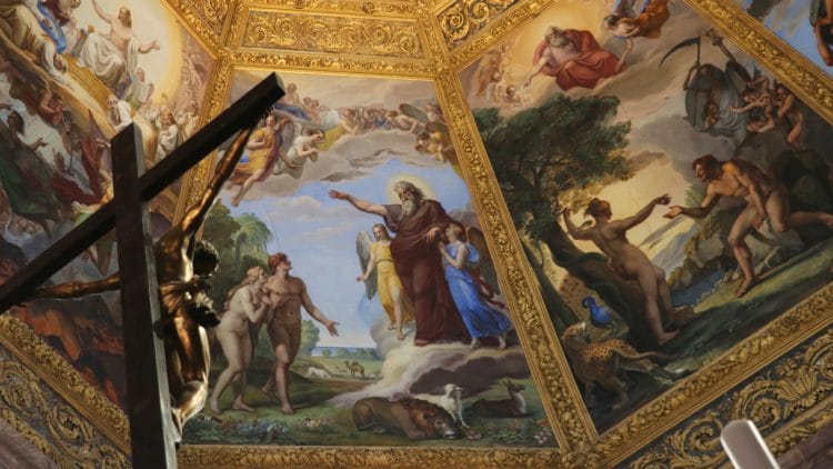 Medici Chapel Dome Painting Paradise