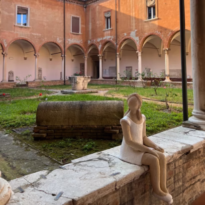 Courtyard of National Museum of Ravenna