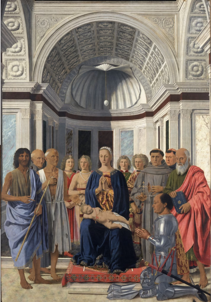 Piero della Francesca, Madonna and Child in the Brera in Milan