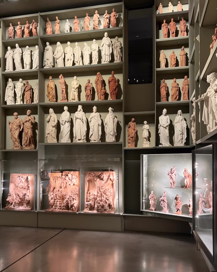 Camposanto Gallery in the Duomo Museum in Milan