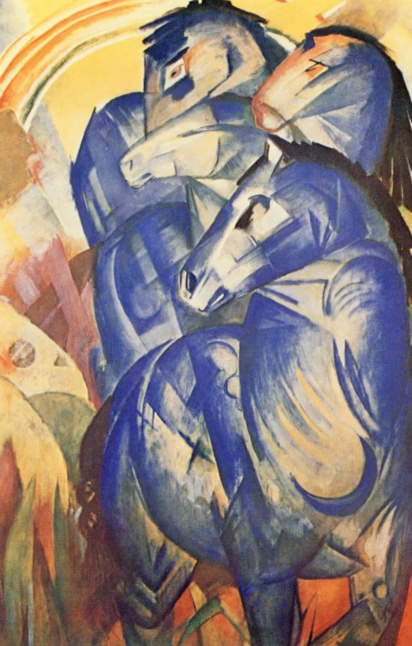 Franz Marc: The Tower of Blue Horses