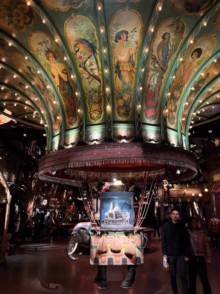 The Museum of Fairground Arts (Musée des Arts Forains) in Paris, Bercy, is a fun, family-friendly Belle Époque funfair experience with historic carousel rides.