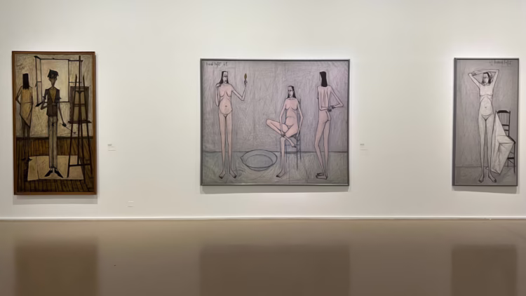 Bernard Buffet Paintings in the Musée d’Art Moderne de Paris