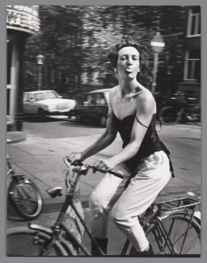 Ed van der Elsken, Woman on a Bicycle on show in special art exhibitions in the Rijksmuseum Amsterdam in 2026.