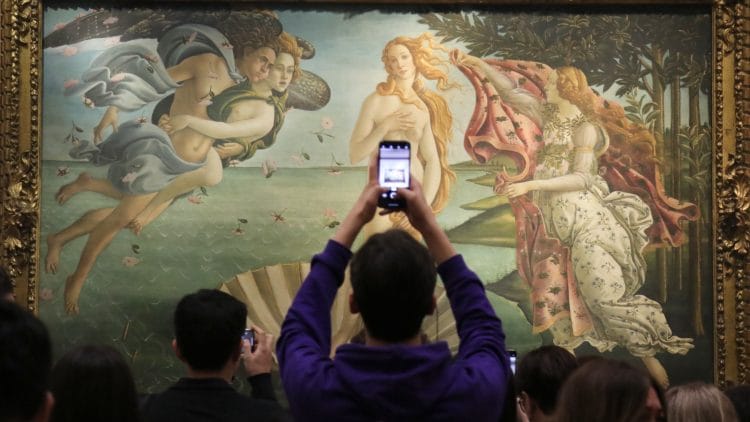 Birth of Venus in the Uffizi