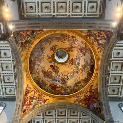 Crossing Cupola Painting of San Lorenzo in Florence