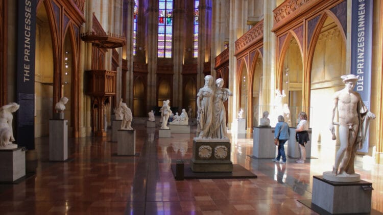 19th-Century Sculptures in the Friedrichswerdersche Kirche in Berlin