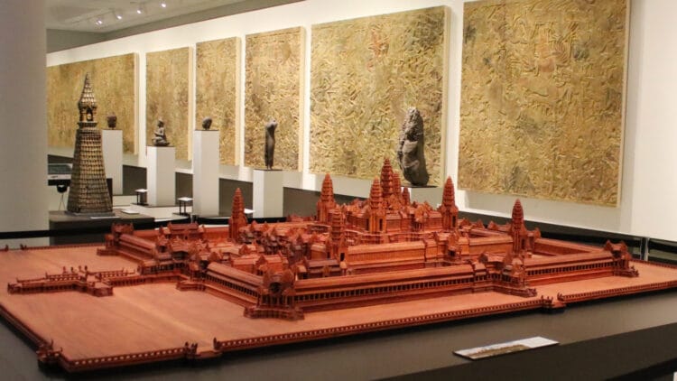 1:50 Scale Model of Angkor Wat in the Asian Art Museum in Berlin