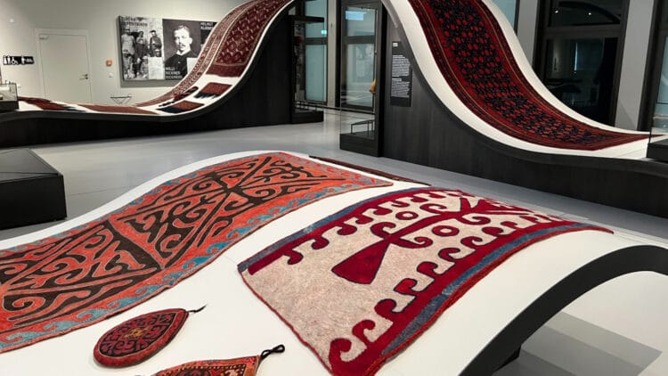 Carpets from Central Asia in the Asian Art Museum in Berlin