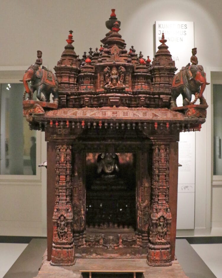 Jain House Temple in the Asian Art Museum in Berlin